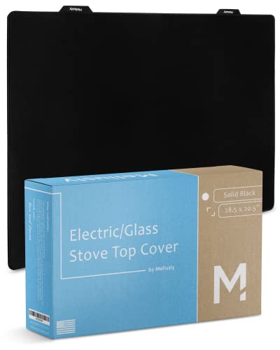 Meliusly Stove Top Covers for Electric Stove (20.5x28.5) - Electric Stove Cover, Glass Top Stove Cover, Ceramic Glass Cooktop Protector STL285